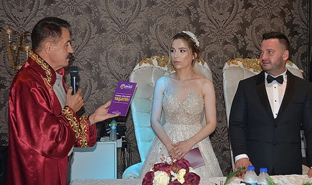 Genç çift mutluluğa yelken açtı 