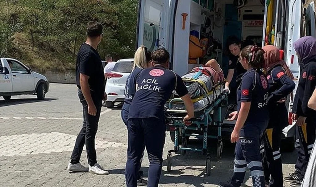Gezmek için çıktığı Boyabat Kalesi’nden düşen şahıs yaralandı