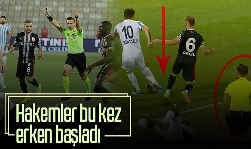 Hakemler bu kez erken başladı! Samsunspor katledilmeye devam ediyor...