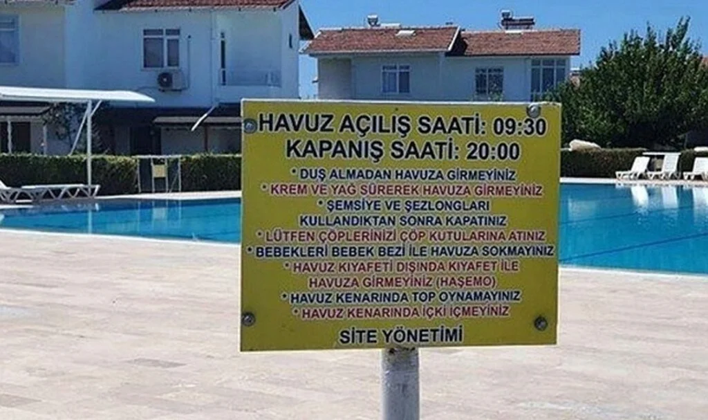Haşema ile havuza girmek isteyen kadını engelleyenler hapis cezası ile yargılanacak
