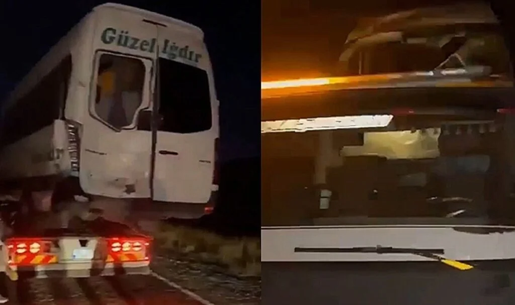 Hasta Taşıyan Araç Şarampole Yuvarlandı