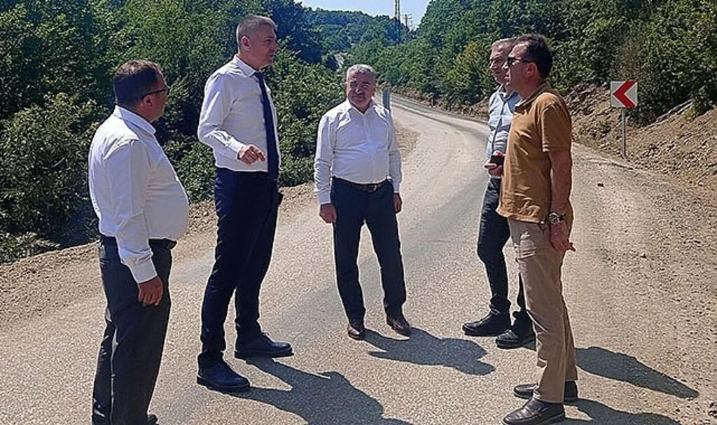 Havza’da yollar incelendi
