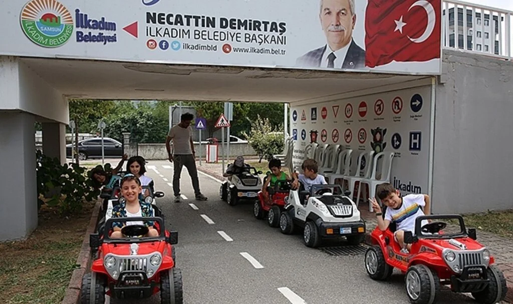 İlkadım Belediye Başkanı Necattin Demirtaş:"Trafik Eğitim Pisti Samsun’a Yapılan Yatırımdır"
