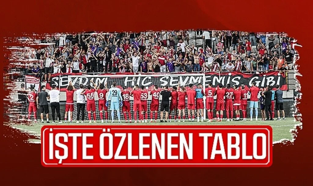 İşte özlenen tablo