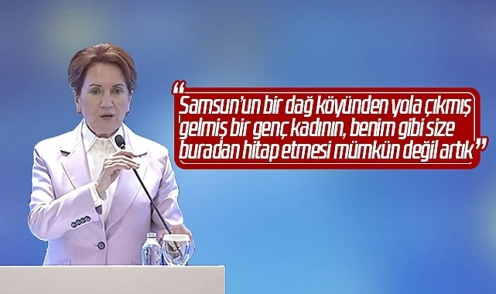 İYİ Parti Genel Başkanı Meral Akşener, partisinin eğitim politikasını açıkladı