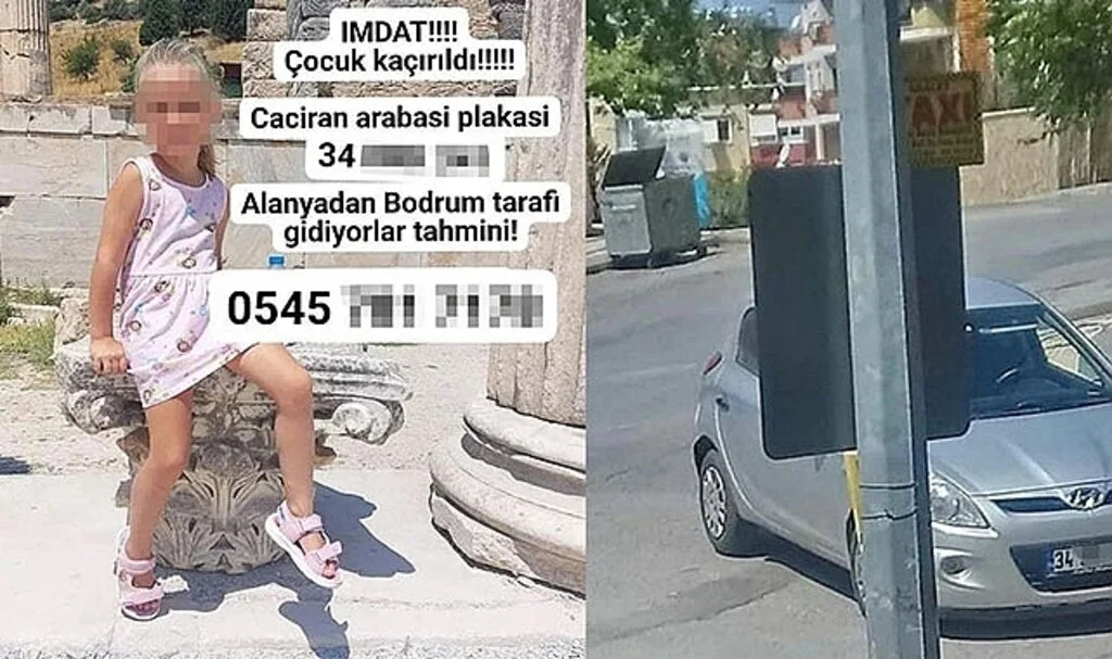 'Kaçırıldı' diyen anne, kızını kendisi alıkoymuş