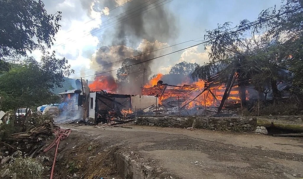 Kastamonu’da bir köy alevlere teslim oldu: Yangın çok sayıda eve sıçradı