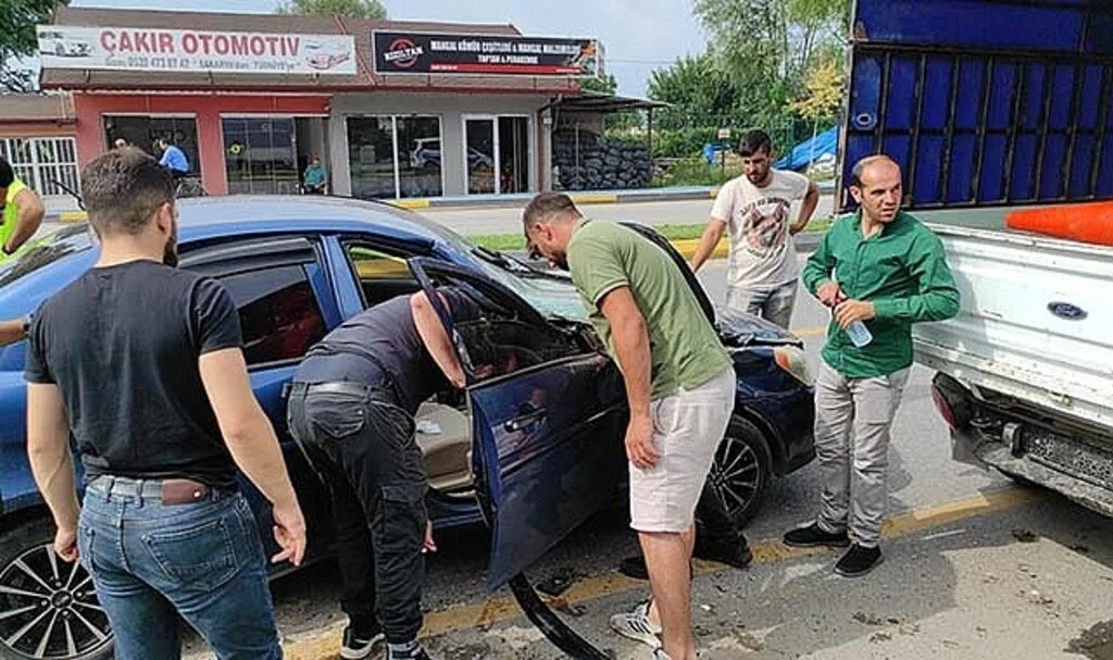 Kazada kopan parmağı bulmak için seferber oldular