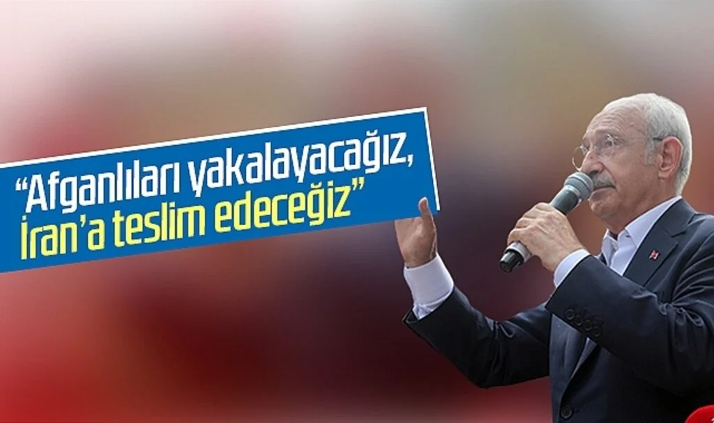 Kılıçdaroğlu, Samsun'da mülteciler hakkında konuştu: “Afganlıları yakalayacağız, İran’a teslim edeceğiz”