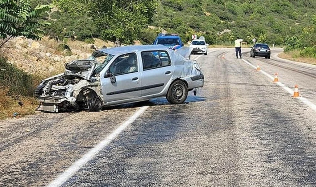Kontrolden çıkan araç takla attı; 1 yaralı