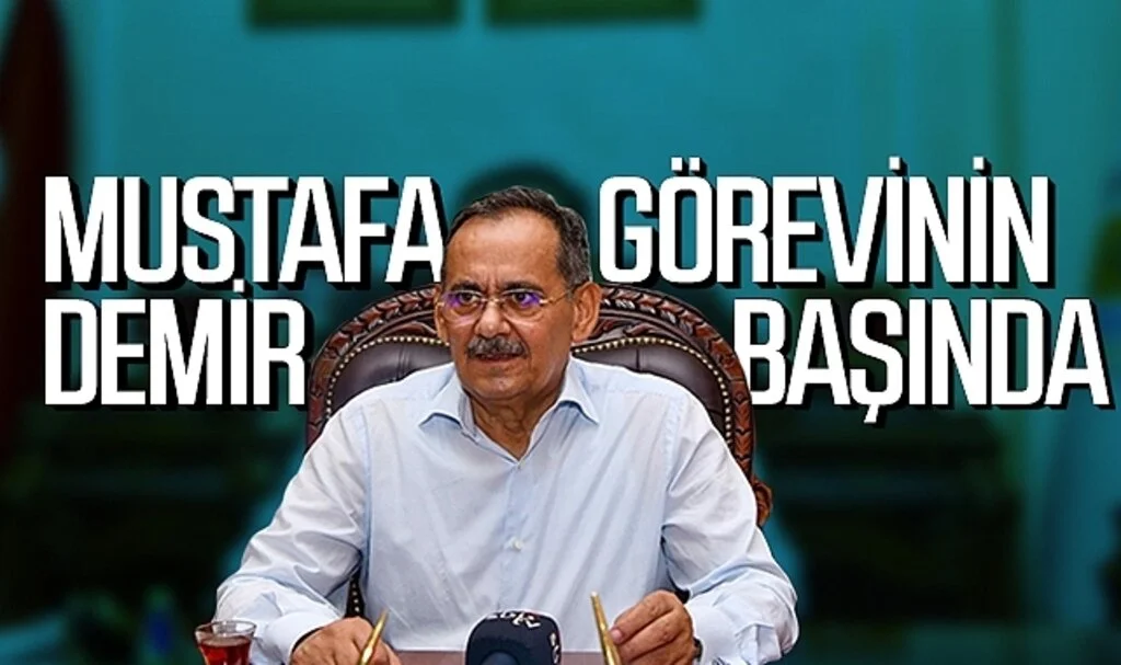 Mustafa Demir görevinin başında
