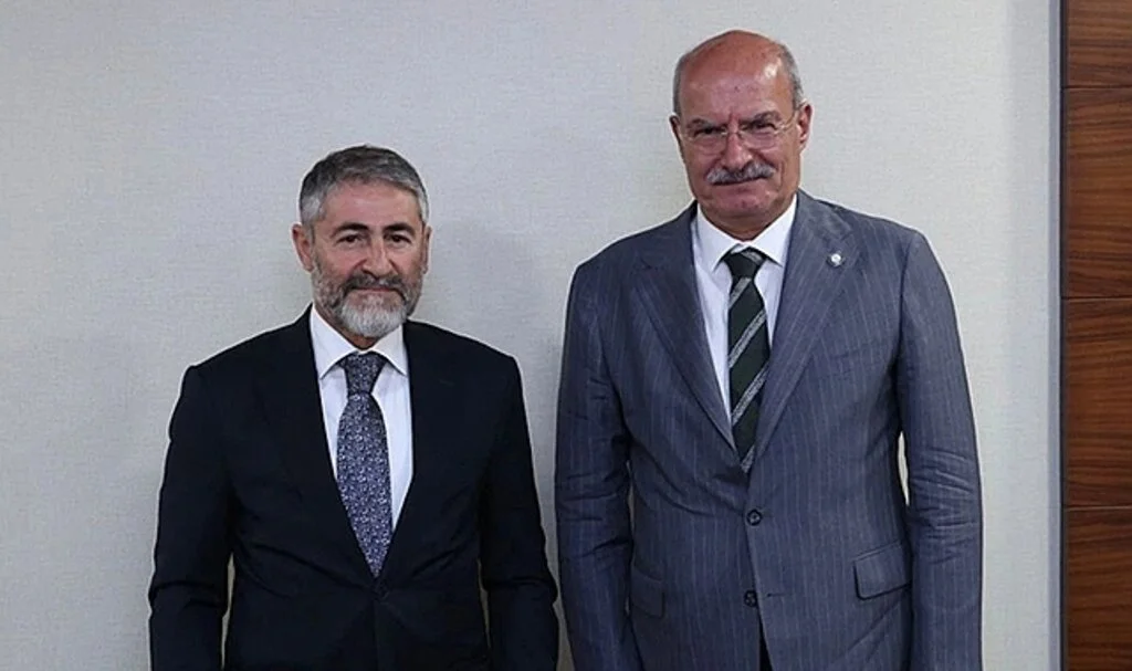 Nebati, Ankara Ticaret Odası Başkanı ile görüştü