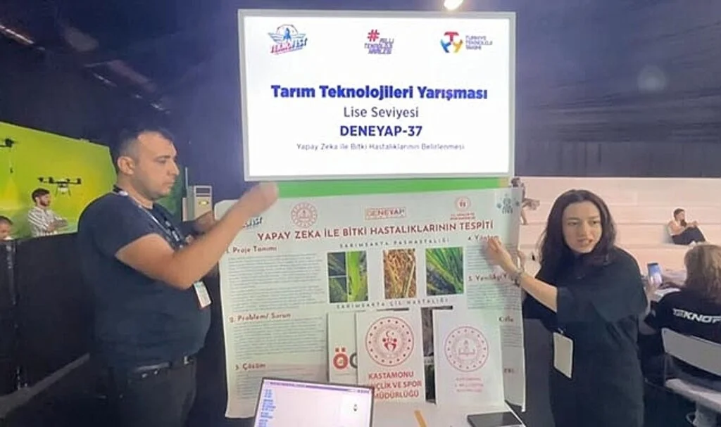 Öğrenciler yapay zekayı tarım için kullandı