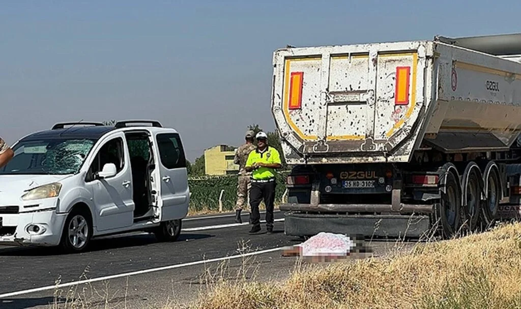Önce ticari aracın, sonra kamyonun çarptığı kişi öldü