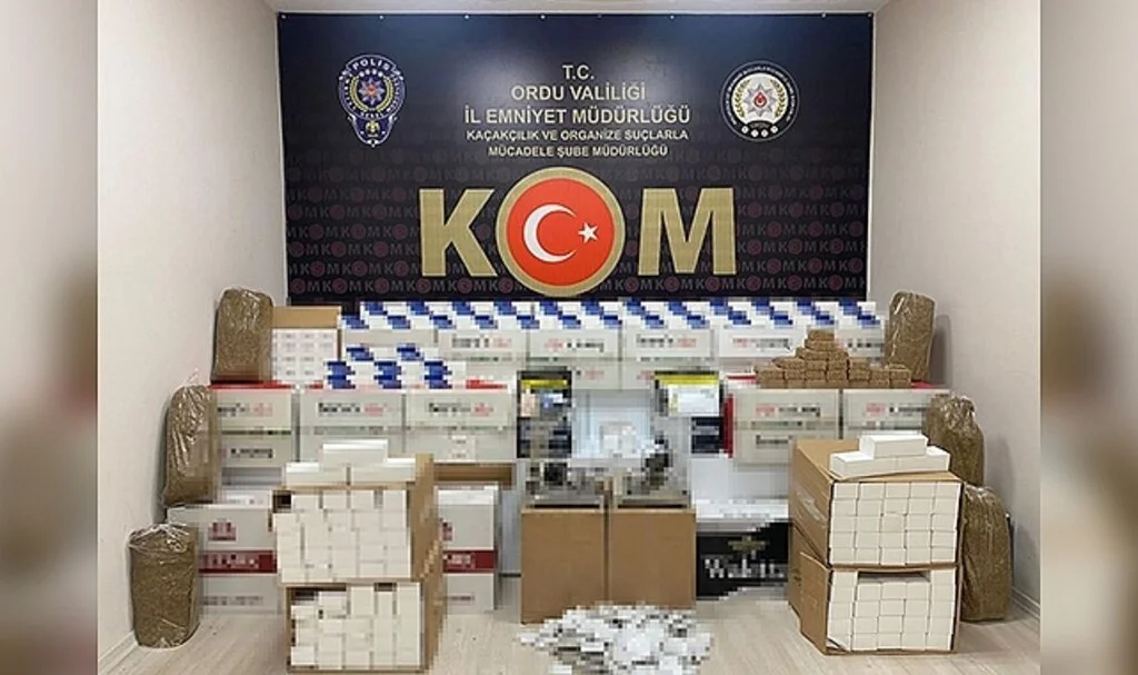 Ordu’da kaçak tütün operasyonu