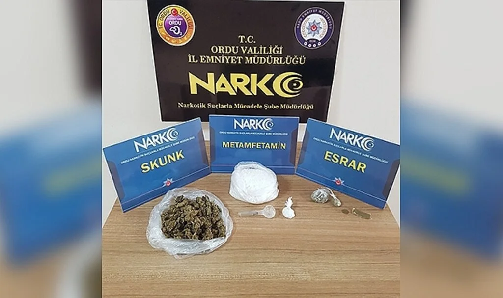 Ordu’da uyuşturucu operasyonu: 2 gözaltı
