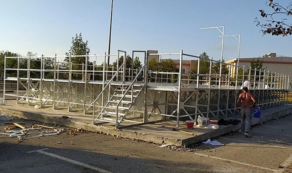 Salıpazarı portatif havuza kavuşuyor 