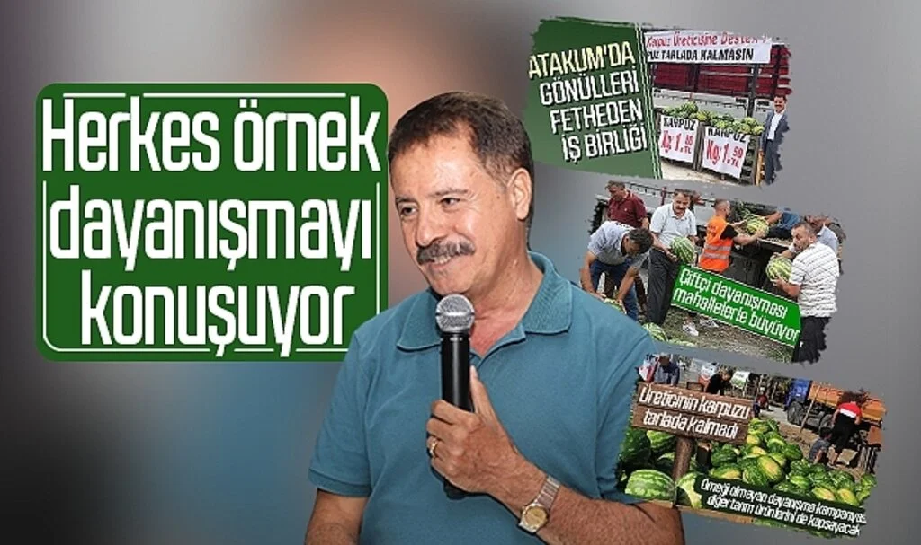 Samsun Atakum Belediye Başkanı Av. Cemil Deveci: 'Herkes örnek dayanışmayı konuşuyor'