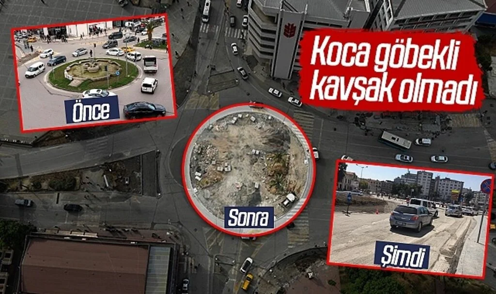 Samsun Cumhuriyet Meydanı'na koca göbekli kavşak olmadı