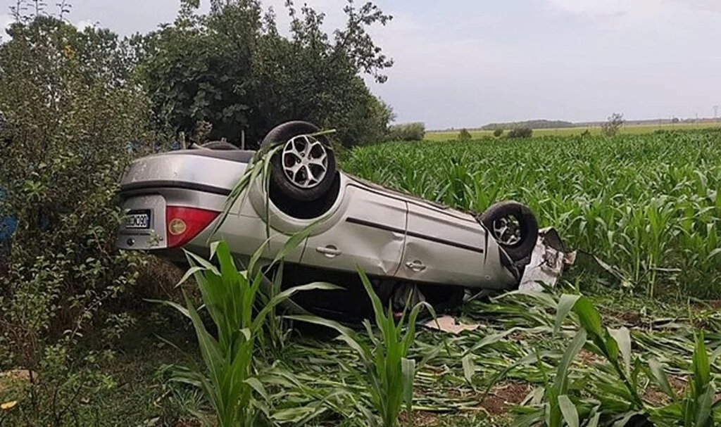 Samsun'da Otomobil takla attı: 3 yaralı
