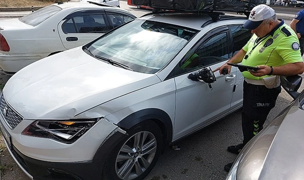 Samsun'da trafik kazası: 1 yaralı