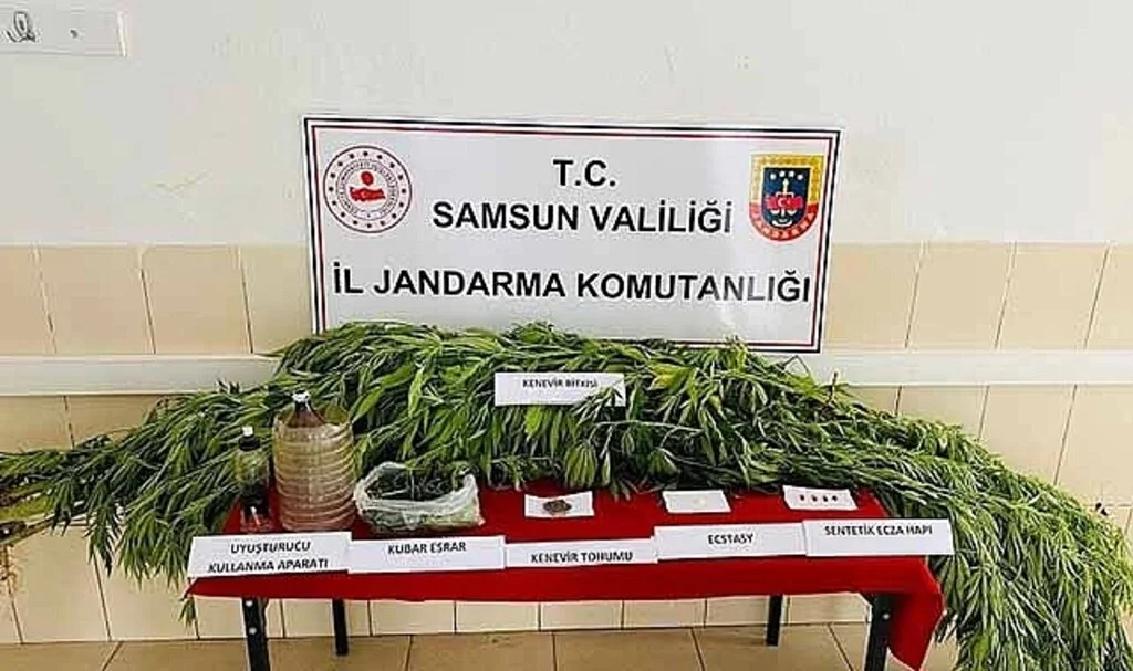 Samsun'da uyuşturucu operasyonlarında 32 zanlı yakalandı
