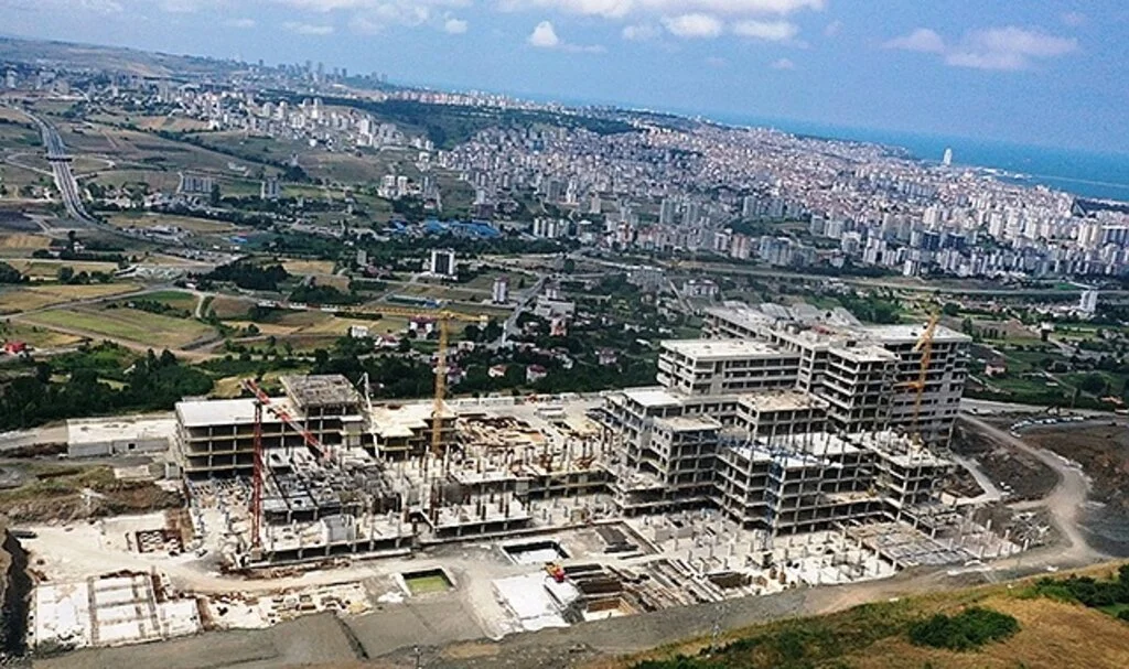 Samsun Şehir Hastanesi yükseliyor
