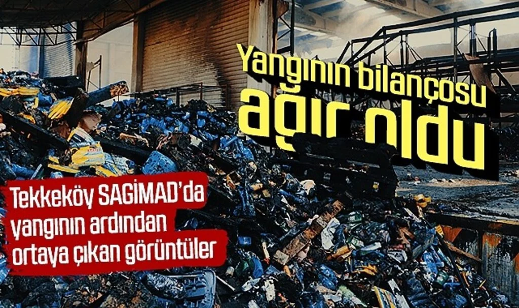 Samsun Tekkeköy'de meydana gelen yangının bilançosu ağır oldu