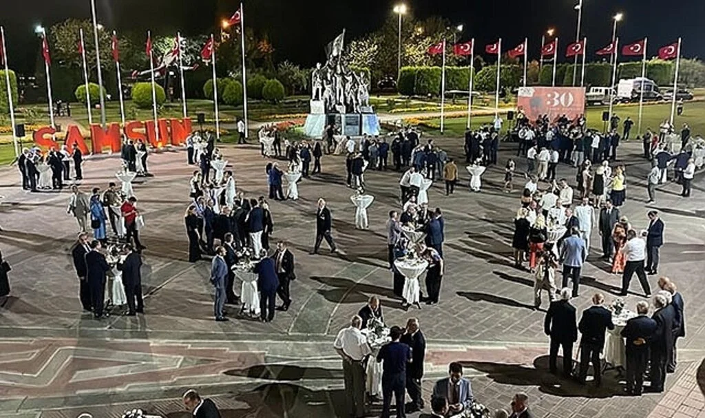 Samsun Valiliğinden 30 Ağustos Zafer Bayramı resepsiyonu