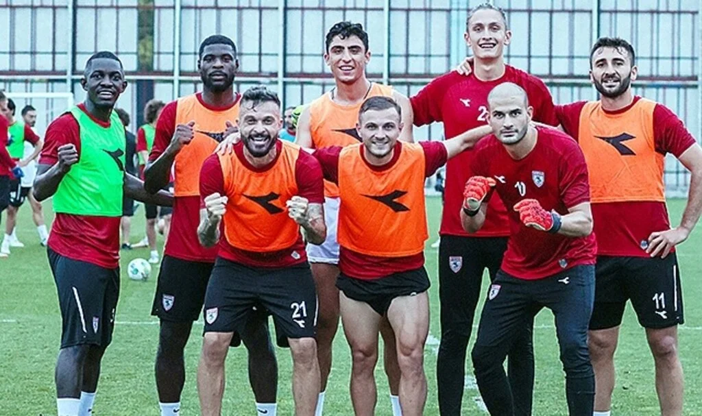 Samsunspor'da moralli çalışma