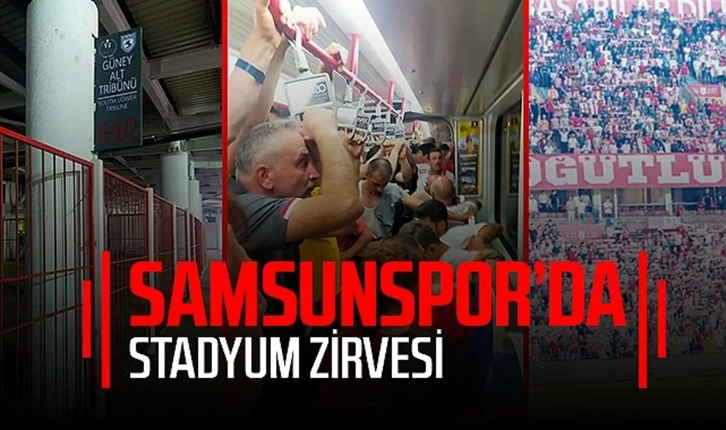 Samsunspor'da stadyum zirvesi