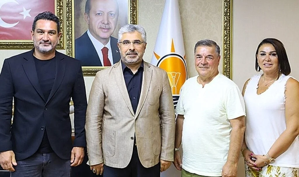 Samsunspor'dan AK Parti'ye ziyaret