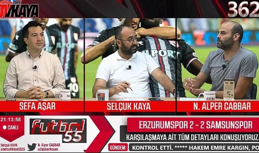 Samsunspor'un Erzurumspor Beraberliği ve Maçtaki Ayrıntıları Futbol55'te Konuştuk