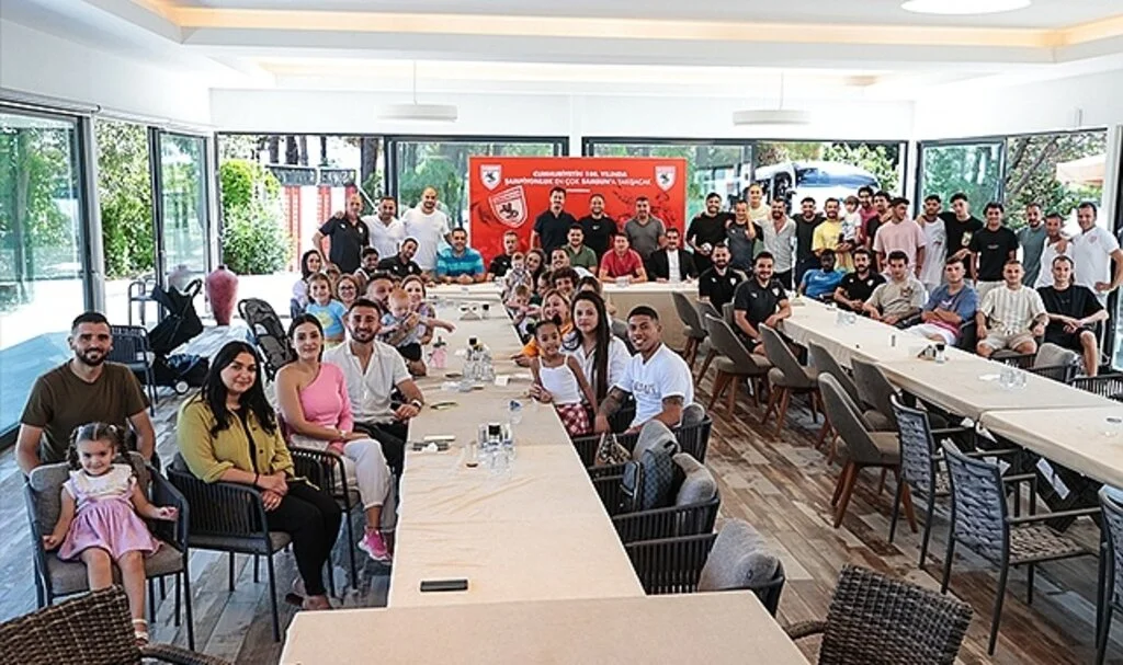  Samsunsporlu Futbolcuların Eşleri Kahvaltıda Buluştu