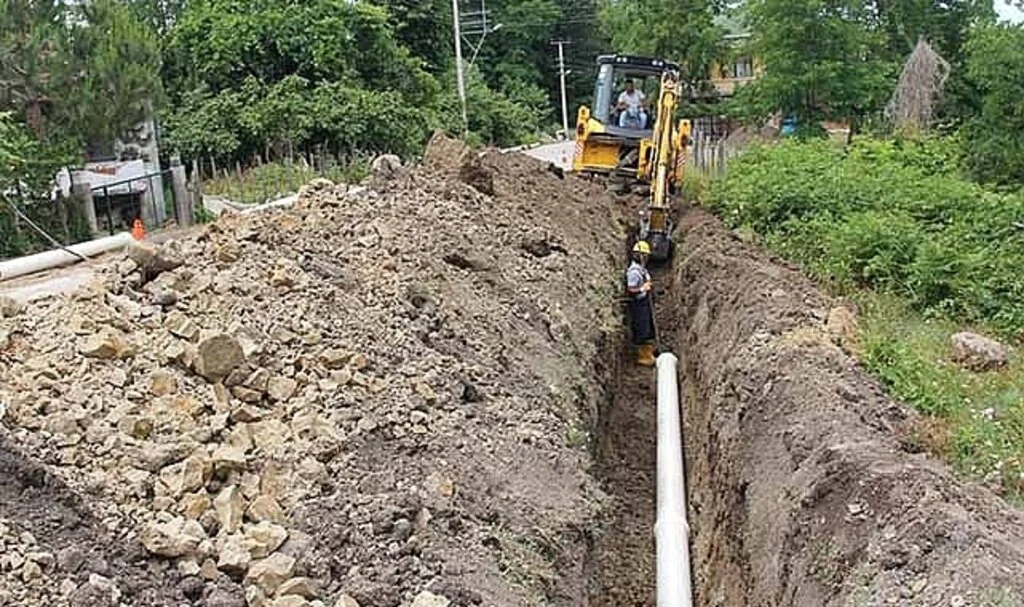 SASKİ’den 3 ilçeye 17 km içme suyu hattı