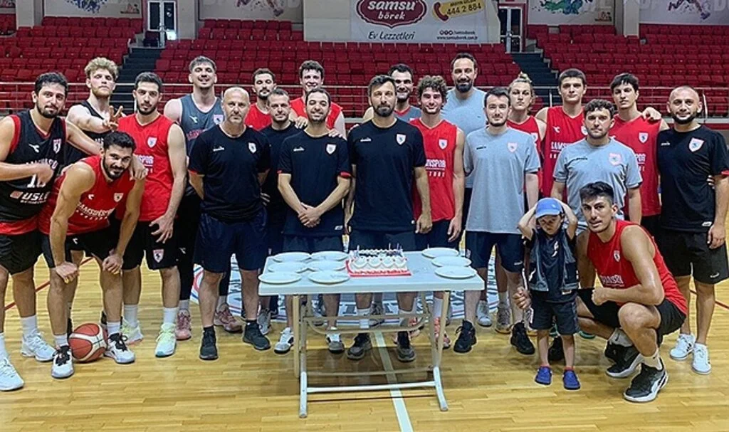 Samsunspor Basketbol tempo yükseltti