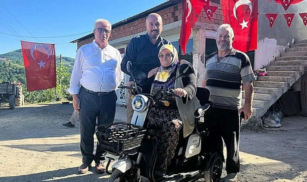 Şehit annesini sevindiren hediye