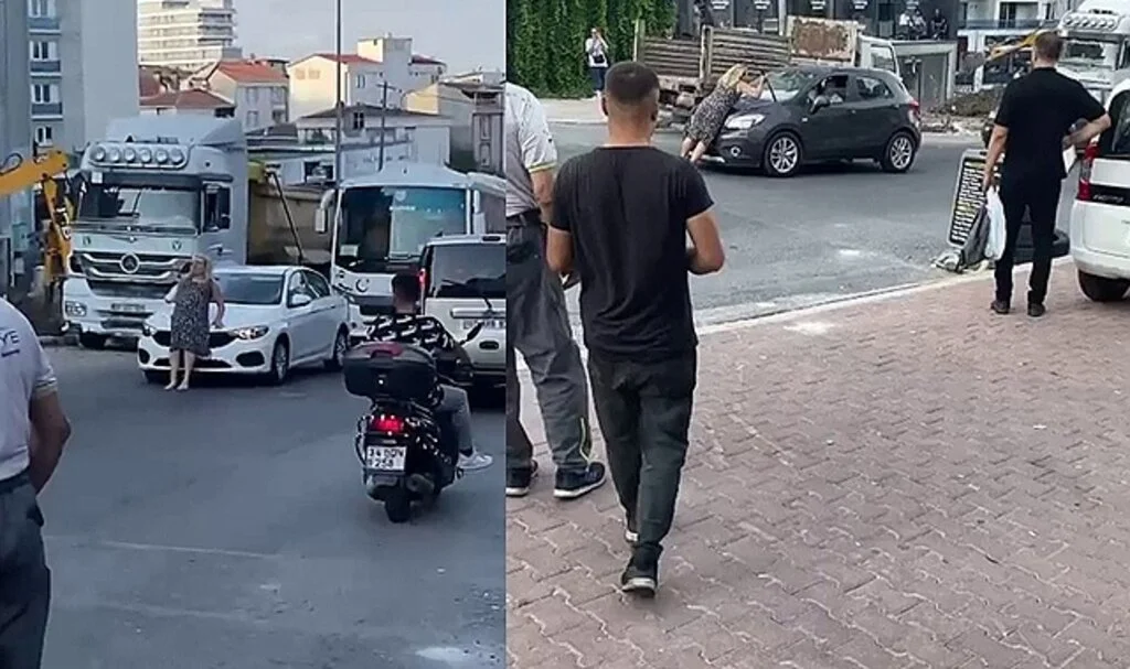 Sevgilisi parasını çalıp darp etti, cinnet geçirip yoldan geçen arabalara saldırdı