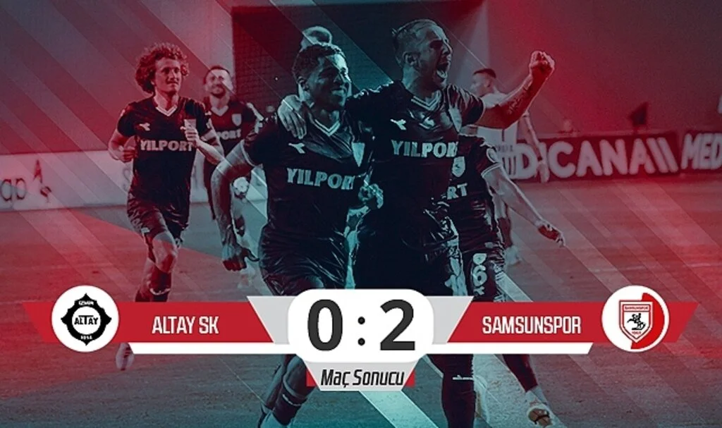 Son Dakika… Altay: 0 – Samsunspor: 2 (Maç Sonucu)