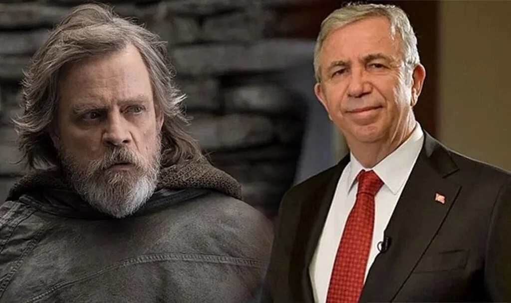 Star Wars'un Luke Skywalker'ı Mark Hamill'den Mansur Yavaş paylaşımı