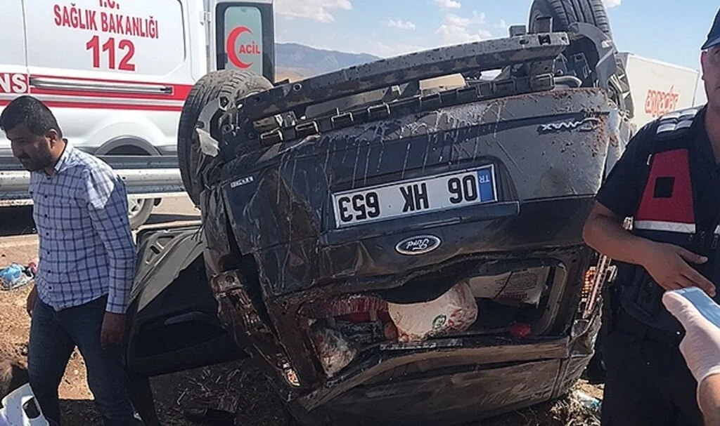 Sungurlu'da trafik kazası: 7 yaralı