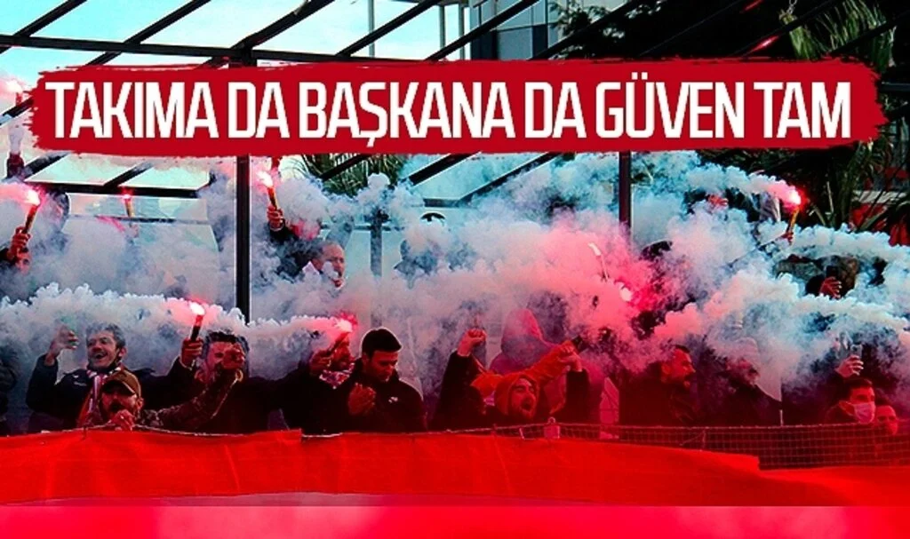 Takıma da Başkana da güven tam