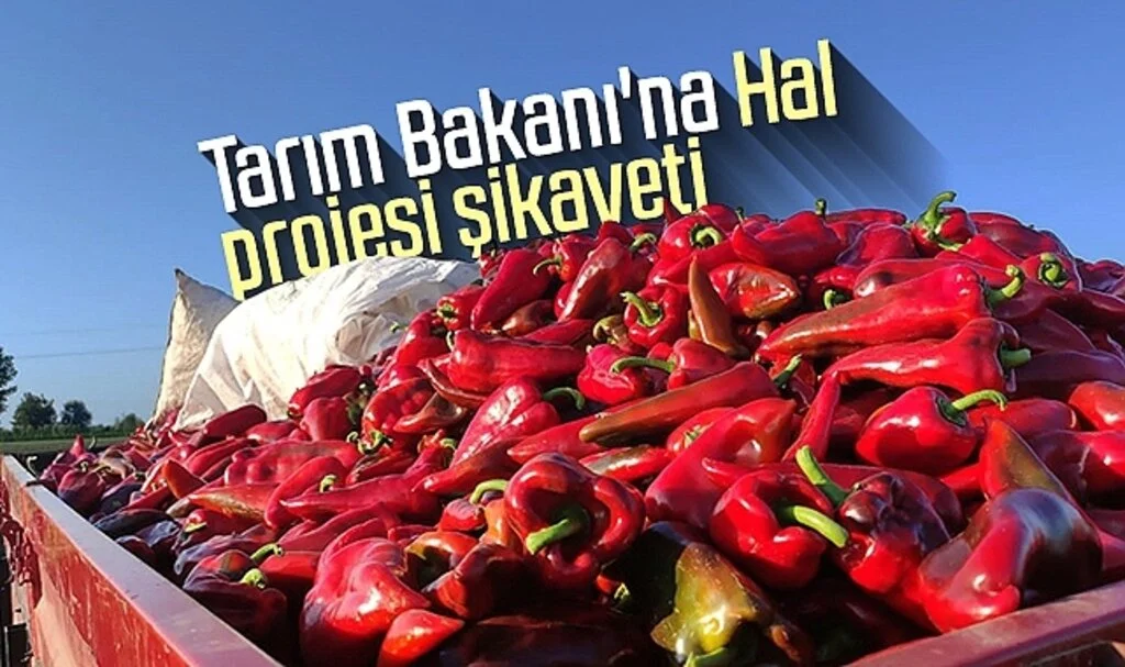 Tarım Bakanı'na Hal projesi şikayeti