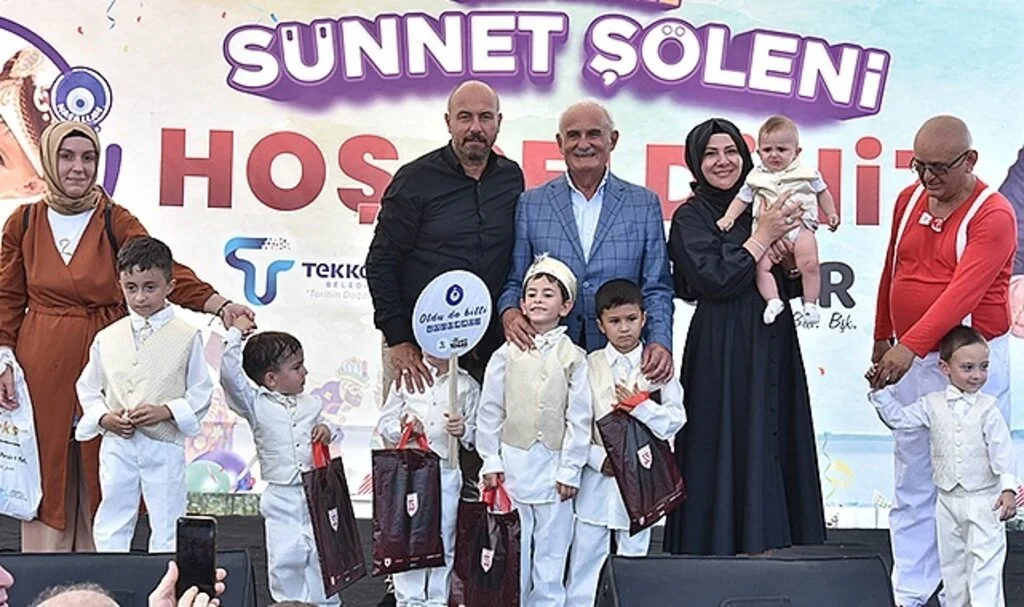 Tekkeköy’de 300 çocuk erkekliğe ilk adımı attı