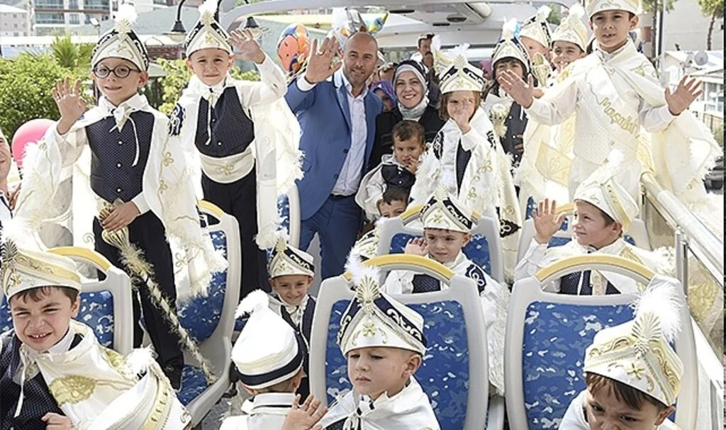Tekkeköy’de geleneksel sünnet şöleni