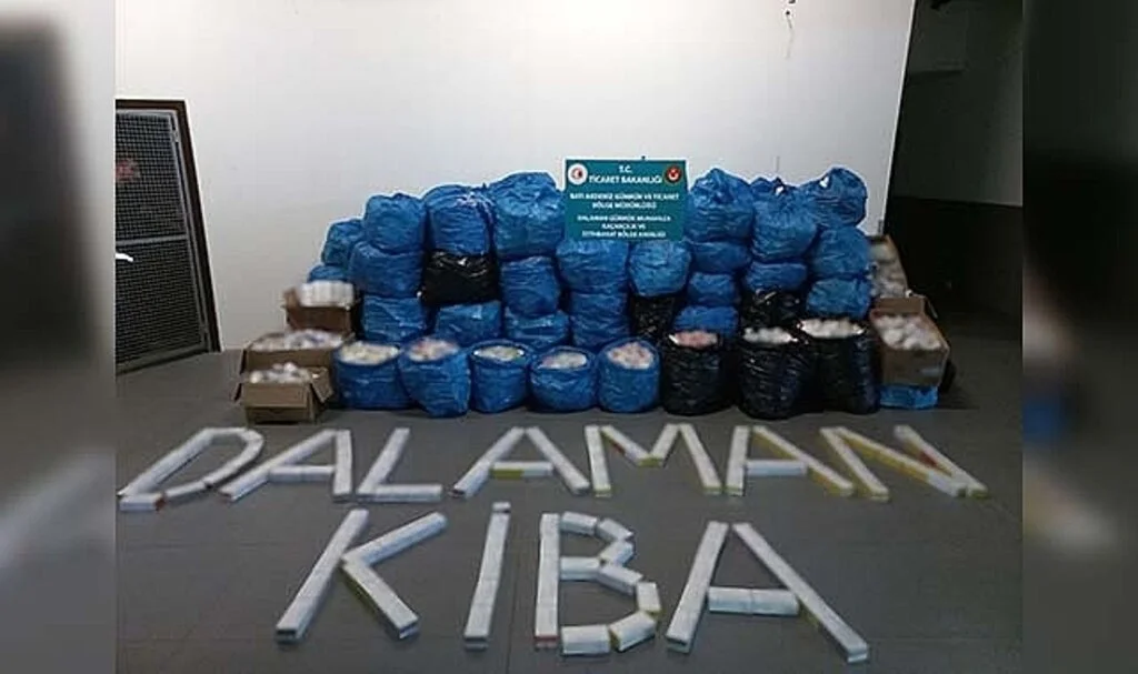Uçaktaki 49 yolcunun anlaşarak sokmaya çalıştığı 75 bin paket elektronik sigara kartuşu yakalandı