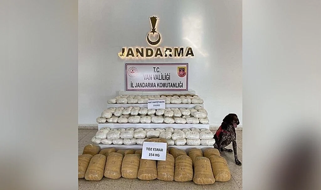  Van'da 153 kilogram metamfetamin ele geçirildi