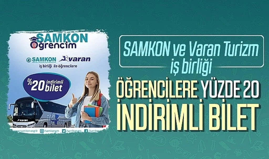 Varan Turizm'den öğrencilere yüzde 20 indirimli bilet