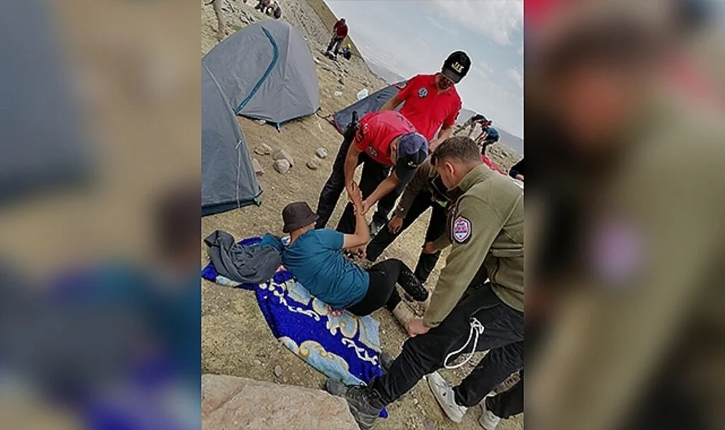 Yaralı dağcının imdadına JAK yetişti