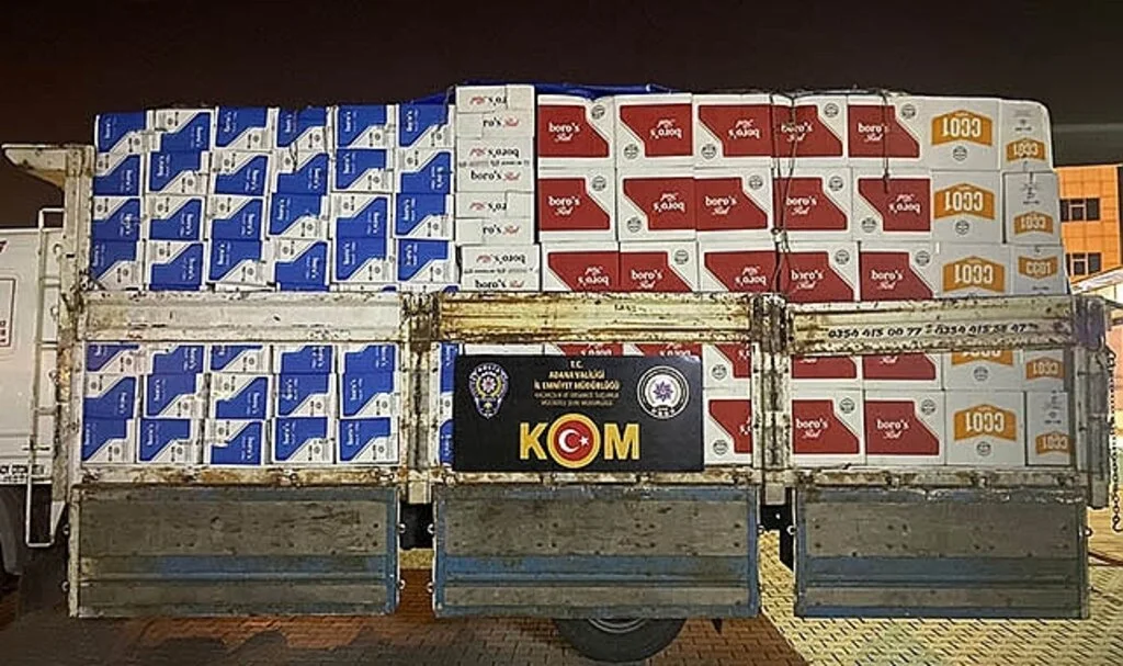13 mliyon 900 bin kaçak makaron ele geçirildi